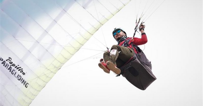 Yamaç paraşütü pgawc dünya kupası 1. etap yarışması tamamlandı