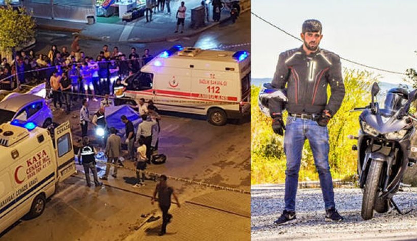Motosiklet sürücüsü Ahmet Akdemir'in feci sonu