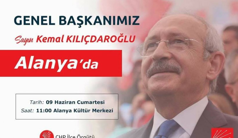 Alanya'da Kılıçdaroğlu heyecanı