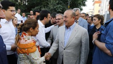 Çavuşoğlu: Türkiye'yi kıskananlar 'Yıkacağız' diyorlar