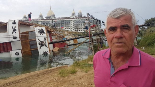Manavgat'ta dehşet anları: 110 Kişilik Tur Teknesi Yan Yattı