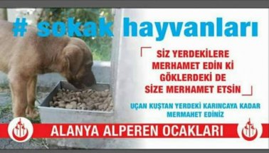 Alanya Alperen Ocaklarından anlamlı mesaj