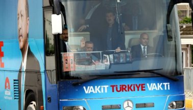 Cumhurbaşkanı Erdoğan Antalya'ya Rabia ile girdi