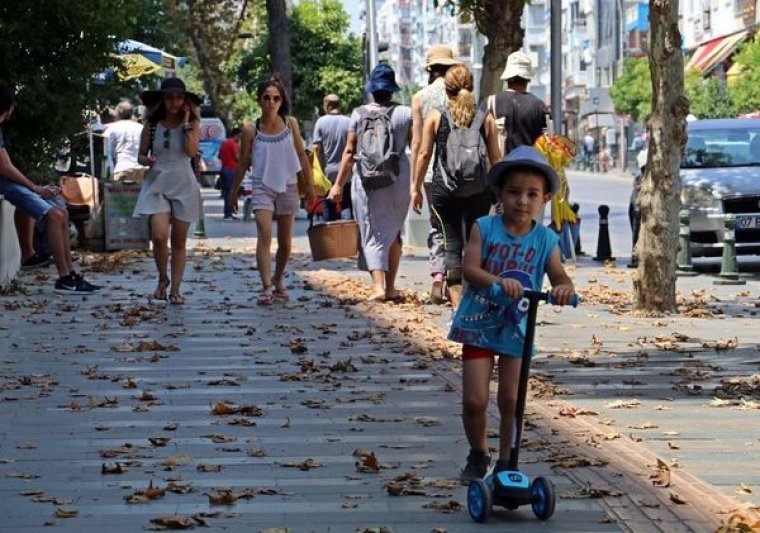 Antalya'da Erken Yaprak Dökümü Şaşkına Çevirdi