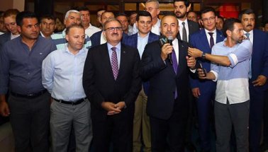 Antalya, Mevlüt Çavuşoğlu’nu coşkuyla karşıladı