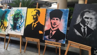 Özel Mustafa Kemal Okulları'ndan 10 Kasım'a özel sergi