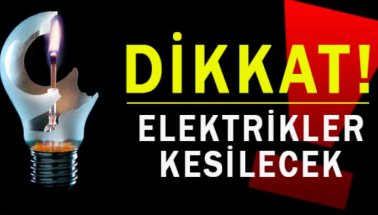 Antalya ve Alanya Dikkat! Elektrik Kesintisi