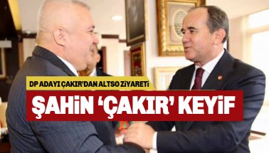 Alanya Belediye Başkan Adayı Çakır ALTSO'yu ziyaret etti