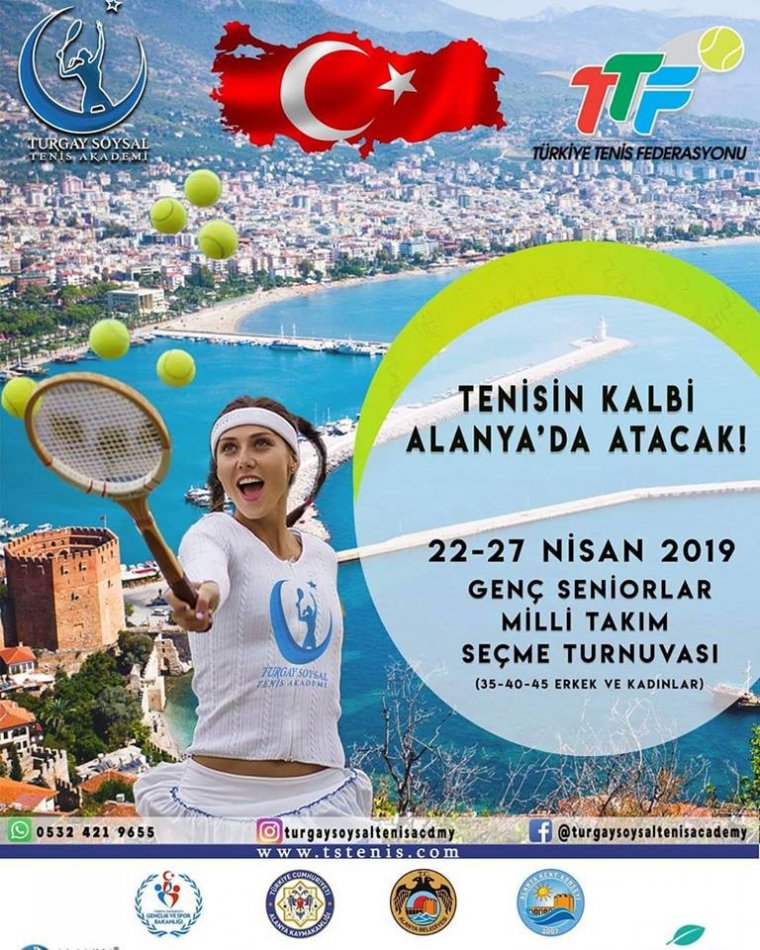 Tenisin Kalbi Alanya'da Atacak