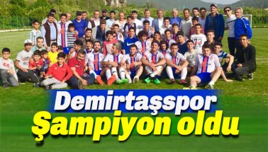 Demirtaşspor Şampiyonluğunu İlan Etti