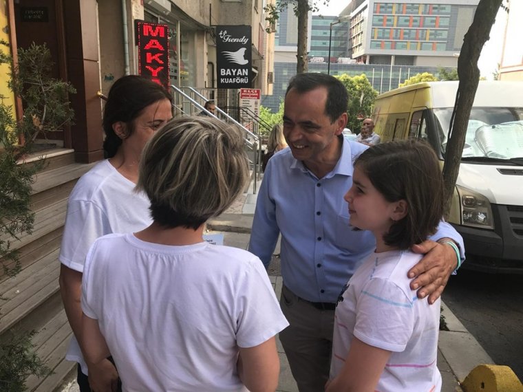 Gazipaşa Belediye Başkanı Yılmaz, İmamoğlu'na destek için İstanbul'a gitti