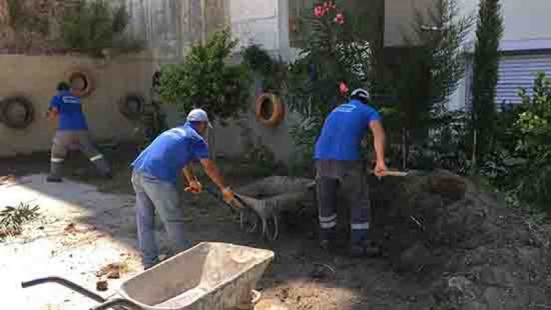 B&uuml;y&uuml;kşehi̇r&rsquo;den Manavgat Havva Bayaz Anaokulu&rsquo;na &Ccedil;evre D&uuml;zenlemesi̇