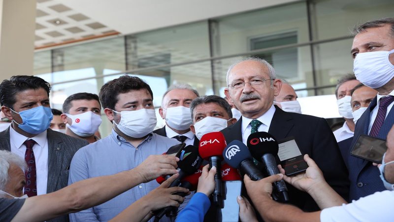 Chp Genel Başkani Kiliçdaroğlu: “Başkan Böcek’i̇n Durumu İyi̇ye Gi̇di̇yor”