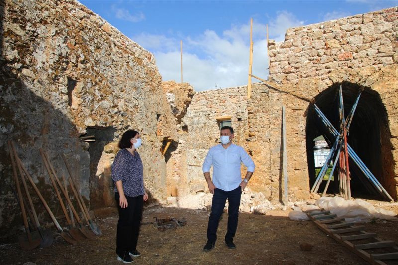 Oba’da tarih alanya belediyesi ile yeniden canlanıyor