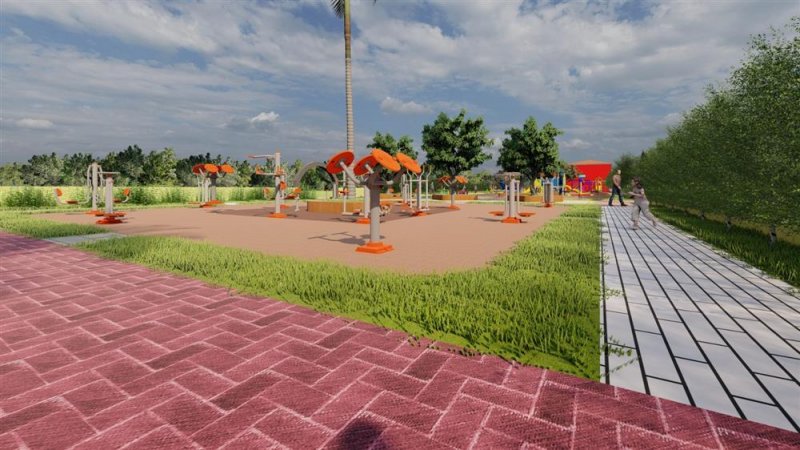 Alanya belediyesi’nden okurcalar’a yeni park