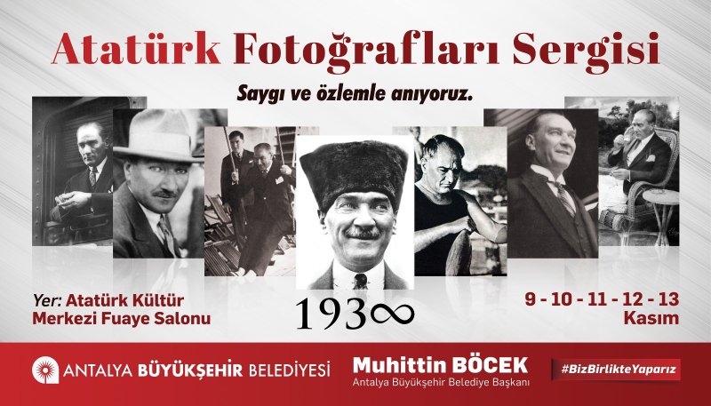Büyükşehi̇r’den 10 Kasim Atatürk Fotoğraflari Sergi̇si̇
