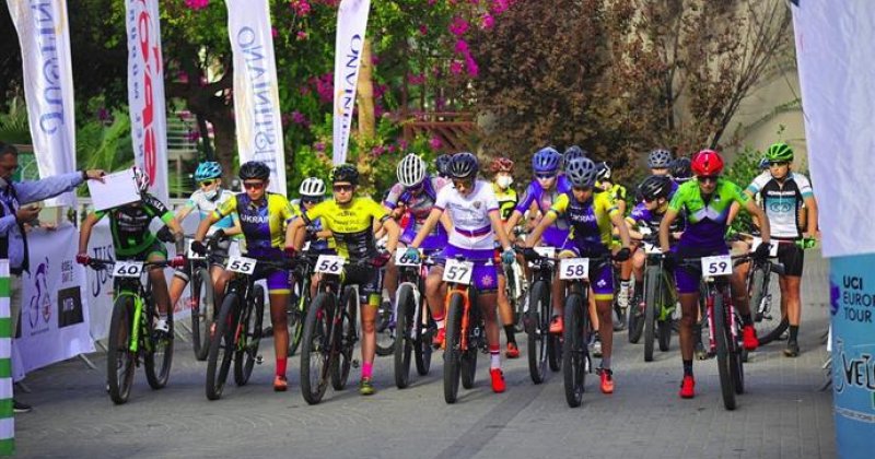 Uluslararası dağ bisikleti yarışları yapıldı