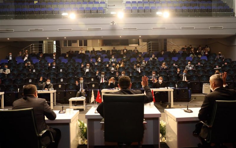 Alanya belediyesi şubat meclis oturumu gerçekleşti