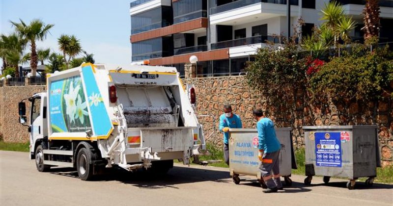 Alanya belediyesi’nden çöp toplama saatine ramazan düzenlemesi