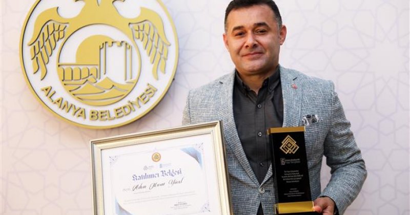 Alanya belediyesi ödüle doymuyor başkan yücel’in mutfak kültür evi projesi’ne büyük ödül