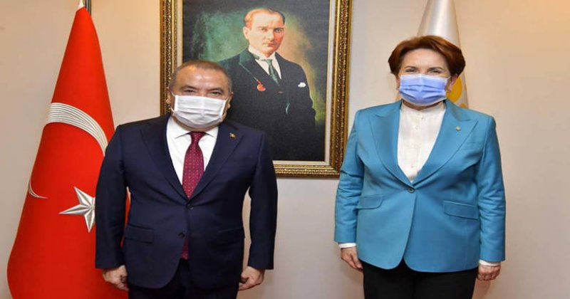 Başkan Böcek’ten İyi Parti Genel Başkanı Meral Akşener’e Ziyaret