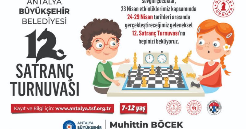 Büyükşehir’den 23 Nisan’da  Çevrimiçi Satranç Turnuvası