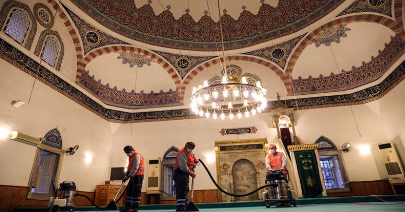 Büyükşehir’den Camilerde Ramazan Hazırlığı