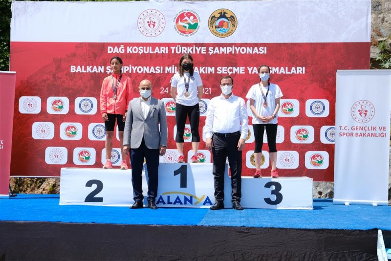 Dağ koşuları balkan şampiyonası milli takım seçme yarışları yapıldı