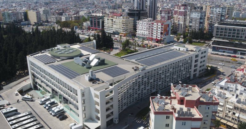 Büyükşehir Belediyesi Çatısında Elektrik Üretimine Hazır