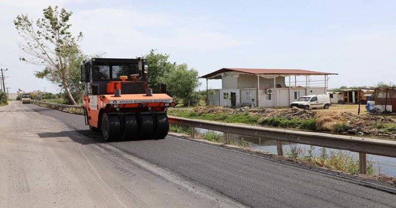 Büyükşehir Belediyesi Kanal Sokak Yolunu Yeniliyor
