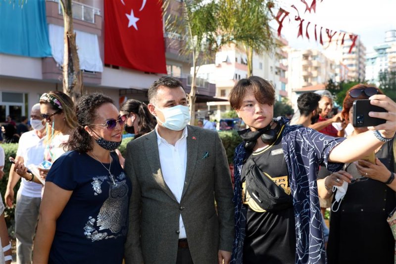 Abay kunanbayoğlu parkı düzenlenen törenle hizmete açıldı