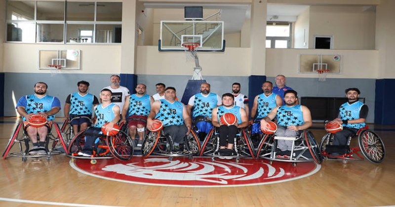 Asat Tekerlekli Sandalye Basketbol Takımı Şampiyonaya Hazır