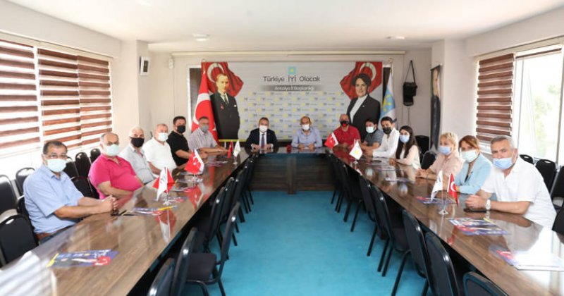 Başkan Böcek Memleket Partisi, İyi̇ Parti Ve Dsp’yi Ziyaret Etti