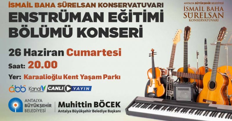 Karaalioğlu Kent Yaşam Parkı’nda Konser Var