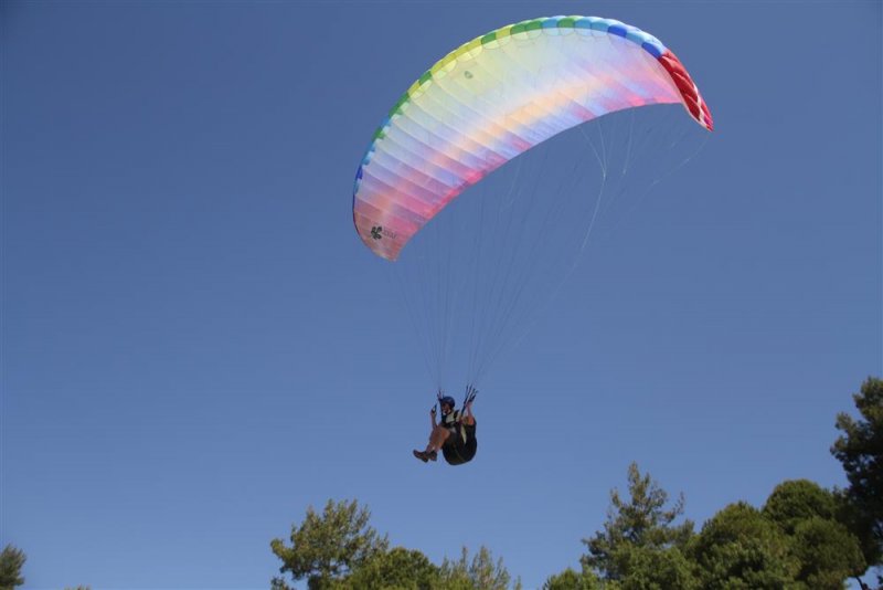 Pgaec yamaç paraşütü hedef kupası yarışları sona erdi