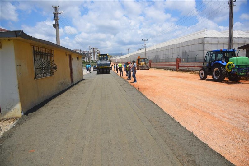 (ssb) beton yol uygulaması avsallar’dan start aldı