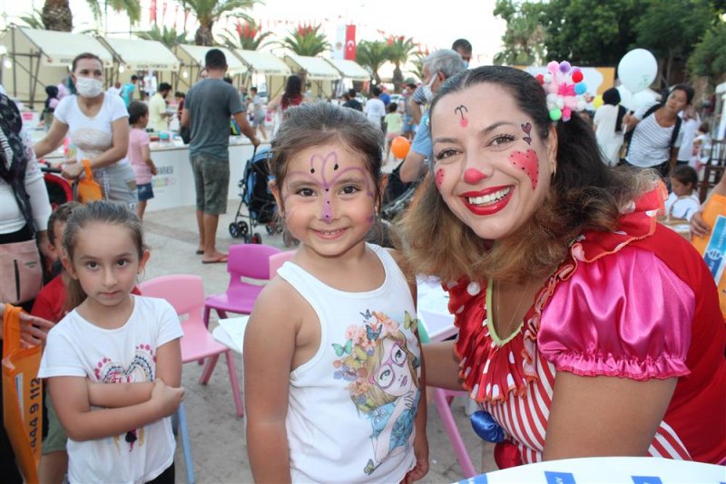 3. alanya uluslararası çocuk festivali sona erdi