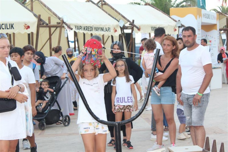 3. alanya uluslararası çocuk festivali sona erdi