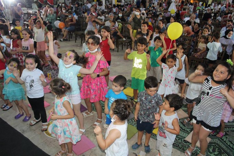 Çocuk festivali her gün yeni bir eğlence yeni bir programla devam ediyor