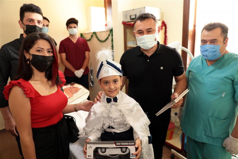 Alanya belediyesi 70 çocuğa sünnet hizmeti veriyor