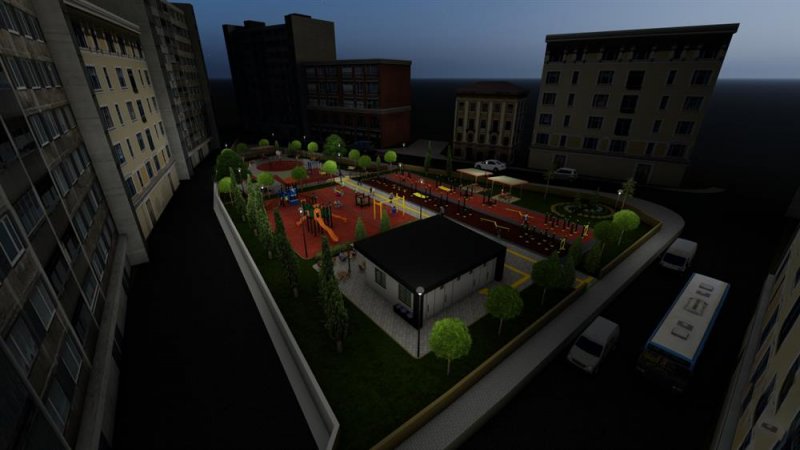 Alanya belediyesi’den oba mahallesi’ne semt parkı