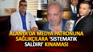 Alanya'da medya patronu ve köşe yazarına KINAMA kararı