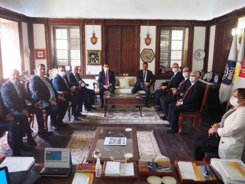 Başkan yücel , “işbirliği ve kardeşlik protokolü” için kıbrıs’ta