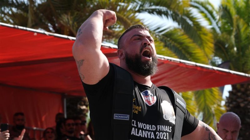 Strongman dünya serisi finalleri’nin şampiyonu kelvın de ruıter