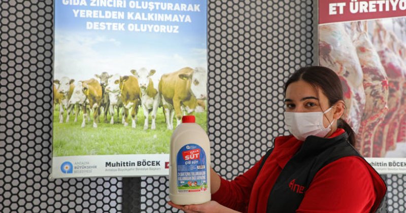 Büyükşehir Çiğ Halk Süt Satışına Başladı