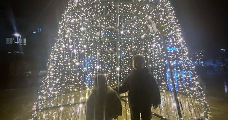Noel Baba Meydanı Işıl Işıl Oldu