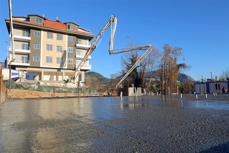 Alanya belediyesi gastronomi ve aşevi projesinin temeli atıldı