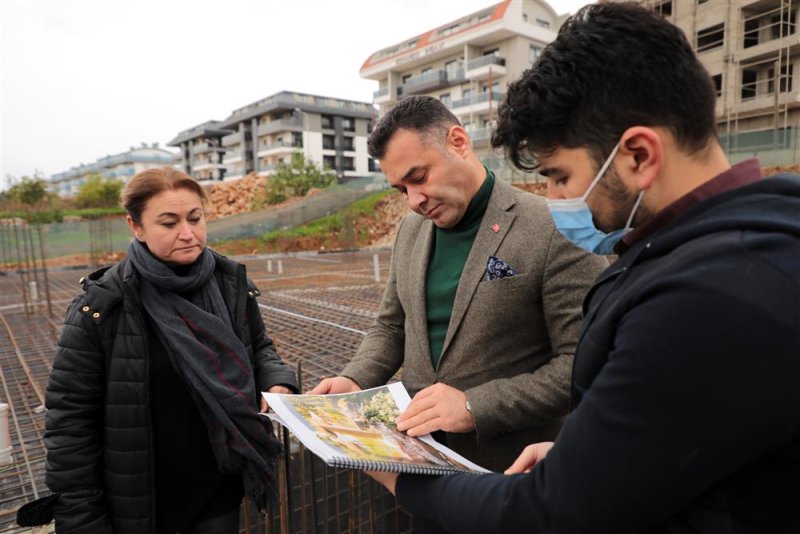 Alanya belediyesi gastronomi ve aşevi projesinin temeli atıldı