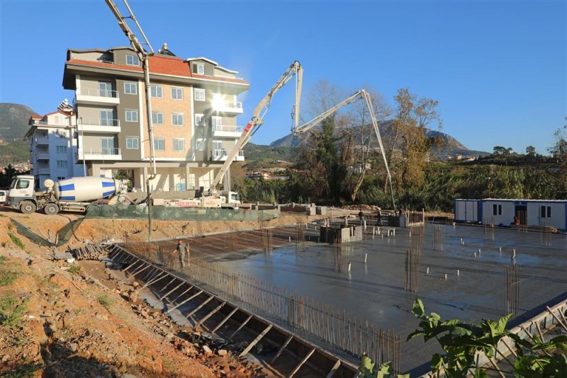 Alanya belediyesi gastronomi ve aşevi projesinin temeli atıldı