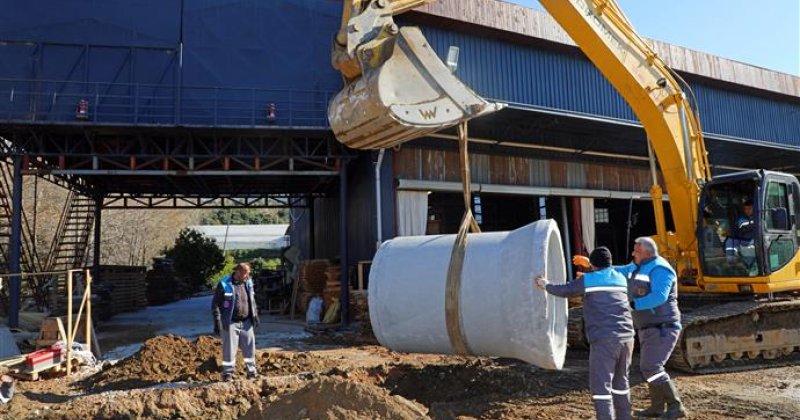 Alanya belediyesi’nden oba’da altyapı yatırımı